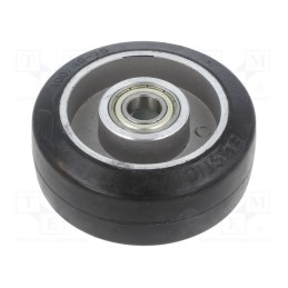 1 pcs x RADER - ALGE 100/15K - Transport wheel, Ø: 100mm, W: 40mm, 200kg, rubber, ALGE, -30÷70°C