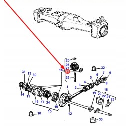159000 3427461m1 metal thrust washer