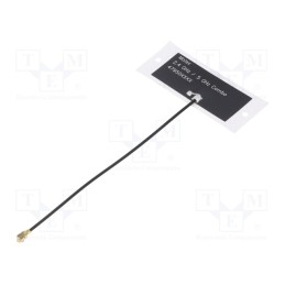 1 pcs x MOLEX - 47950-1011 - Antenna, Bluetooth,WiFi,ZigBee, 3dBi,4.8dBi, linear, 35.9x15.9mm