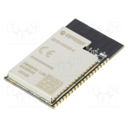 1 pcs x ESPRESSIF - ESP32-WROVER-E-N4R8 - Module: IoT, Bluetooth Low Energy,WiFi, PCB, SMD, 18x31.4x3.3mm