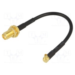 1 pcs x SR PASSIVES - MMCX-SMA-100 - Cable-adapter, MMCX,SMA, -40÷85°C, 100mm, RG174