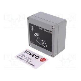 1 pcs x INVEO - RFID IND LED UNI POE - RFID reader, UNIQUE, HTTP,Modbus RTU,Modbus TCP,SNMP, ABS, IP65