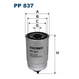 Fuel filter pp837 filtron