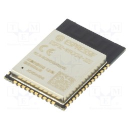 1 pcs x ESPRESSIF - ESP32-WROOM-32E-N8 - Module: IoT, Bluetooth Low Energy,WiFi, PCB, SMD, 18x25.5x3.1mm