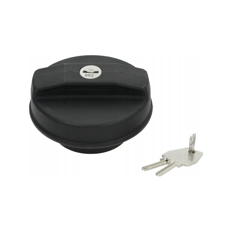 Fuel filler cap with key