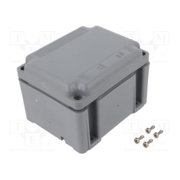 1 pcs x ILME - TM1114DB - Enclosure: multipurpose, X: 115mm, Y: 145mm, Z: 94.5mm, dark grey