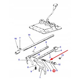 3533966m1 reducer lever pin