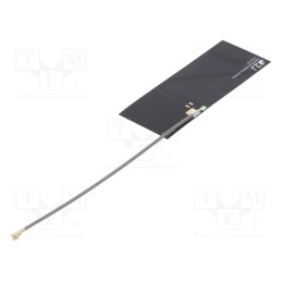 1 pcs x 2J - 2JF0415P-010MC137-UFL_ TRALO - Antenna, ISM,LoRa,RF,SIGFOX,ZigBee, 2.7dBi,3.6dBi, 25x70x0.2mm