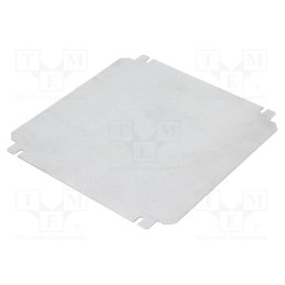 1 pcs x SCHNEIDER ELECTRIC - NSYMM33SB - Mounting plate, galvanised steel, 1.5mm, NSYSBM303012