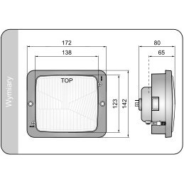 Fendt case headlight lamp
