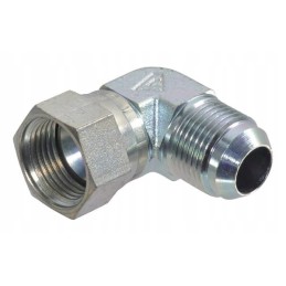 Elbow connector m fm 7 8 jic 90