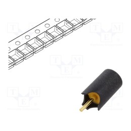 1 pcs x LINX TECHNOLOGIES - ANT-916-JJB-HT-T - Antenna, RF, -12.3dBi, 50Ω, 902÷928MHz, 7.1x12.2mm, -40÷90°C