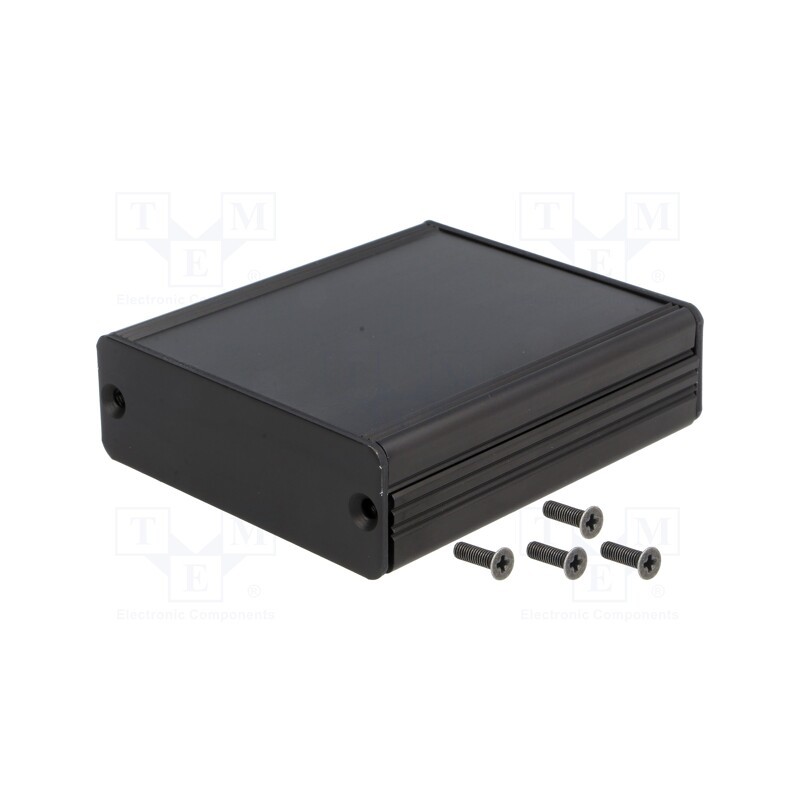 1 pcs x FISCHER ELEKTRONIK - AKG 69 24 80 SA - Enclosure: with panel, AKG, X: 69mm, Y: 80mm, Z: 24mm, aluminium