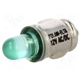 1 pcs x POLAM-ELTA - LG-BA7S-24AC/DC - LED lamp, green, BA7S, 24VDC, 24VAC