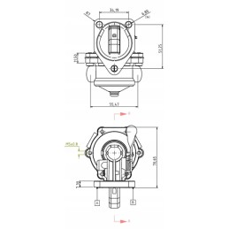The Kramp fuel pump fits the khd