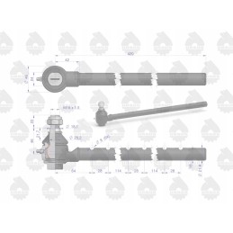 Long joint without thread c 360 original 50635660