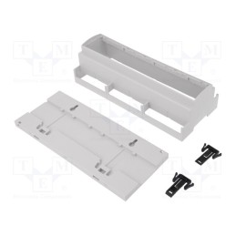 1 pcs x ITALTRONIC - 25.1204000.BL - Enclosure: for DIN rail mounting, Y: 91mm, X: 213mm, Z: 62mm, grey