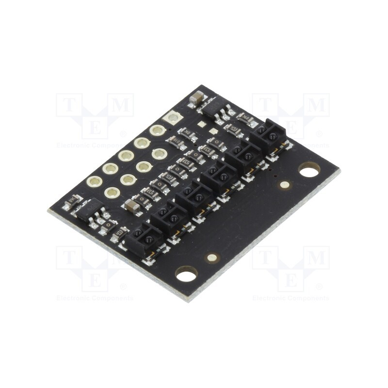 1 pcs x POLOLU - QTRX-HD-06A REFLECTANCE SENSOR ARRAY - Sensor: distance, reflective, 2.9÷5.5VDC, analog, Ch: 6, 25x20mm, HD