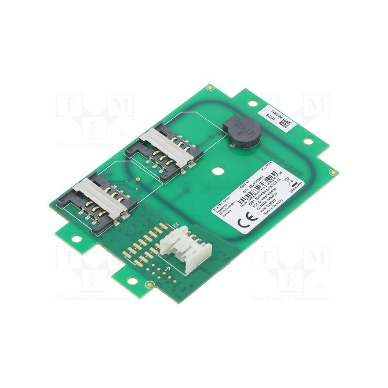 1 pcs x ELATEC - T4BO-B6 - RFID reader, 4.3÷5.5V, GPIO,I2C,RS232,TTL,USB, antenna, 140mA
