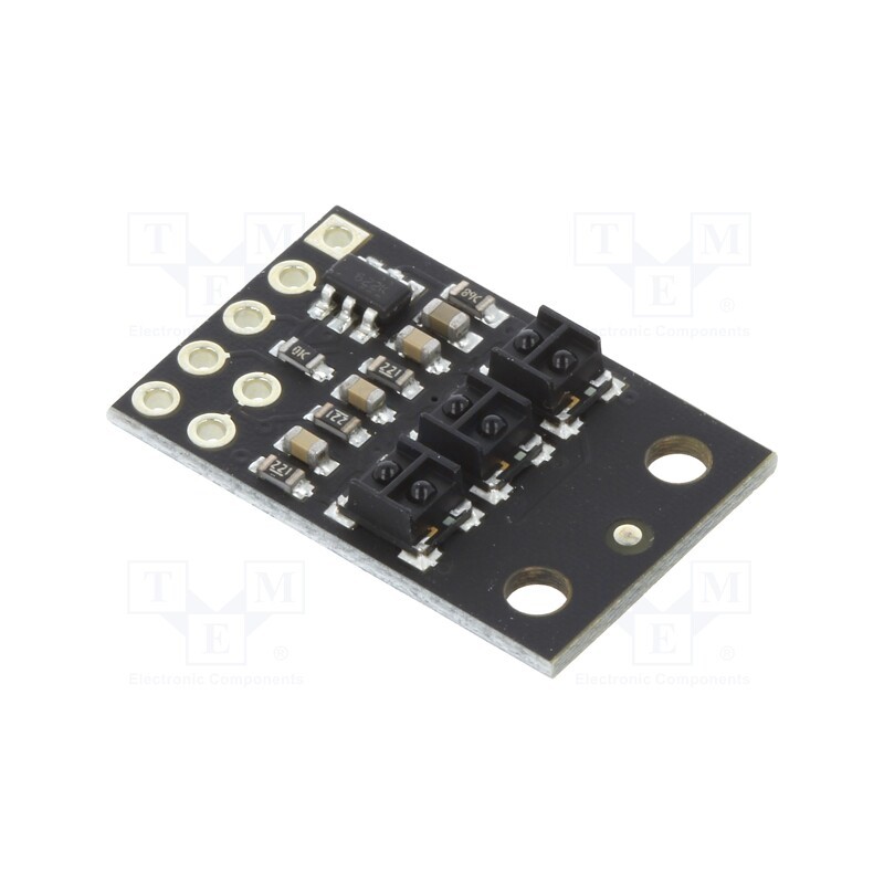 1 pcs x POLOLU - QTRX-HD-03RC REFLECTANCE SENSOR ARRAY - Sensor: distance, reflective, 2.9÷5.5VDC, digital, Ch: 3, 13x20mm