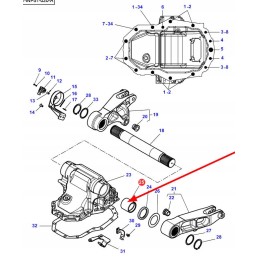 4302153m1 lift arm bushing