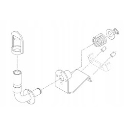 7711132639 warning lamp holder complete