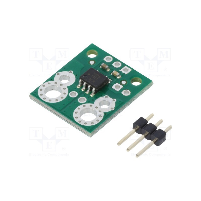 1 pcs x POLOLU - ACHS-7125 CURRENT SENSOR -50A TO +50A - Sensor: current, 4.5÷5.5VDC, IC: ACHS-7125, 20.3x17.8mm, -50÷50A