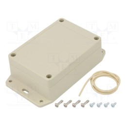 1 pcs x HAMMOND - RP1085BF - Enclosure: multipurpose, X: 75mm, Y: 105mm, Z: 40mm, Ritec, ABS, IP65