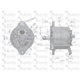 Alternator lra03294 new type expom kwidzyn eu mot