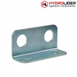 Mounting board for two Euro socket quick connectors