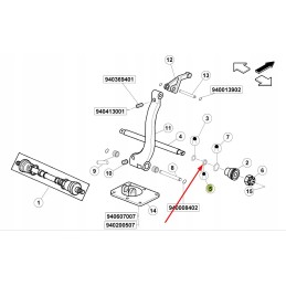 7700014287 lower shaft seal