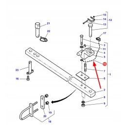H716921050030 rear linkage protection