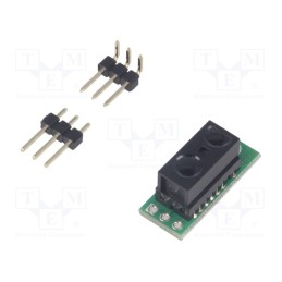 1 pcs x POLOLU - POLOLU-1134 - Sensor: distance, infrared, 2.7÷6.2VDC, digital, 20÷100mm, 390Hz