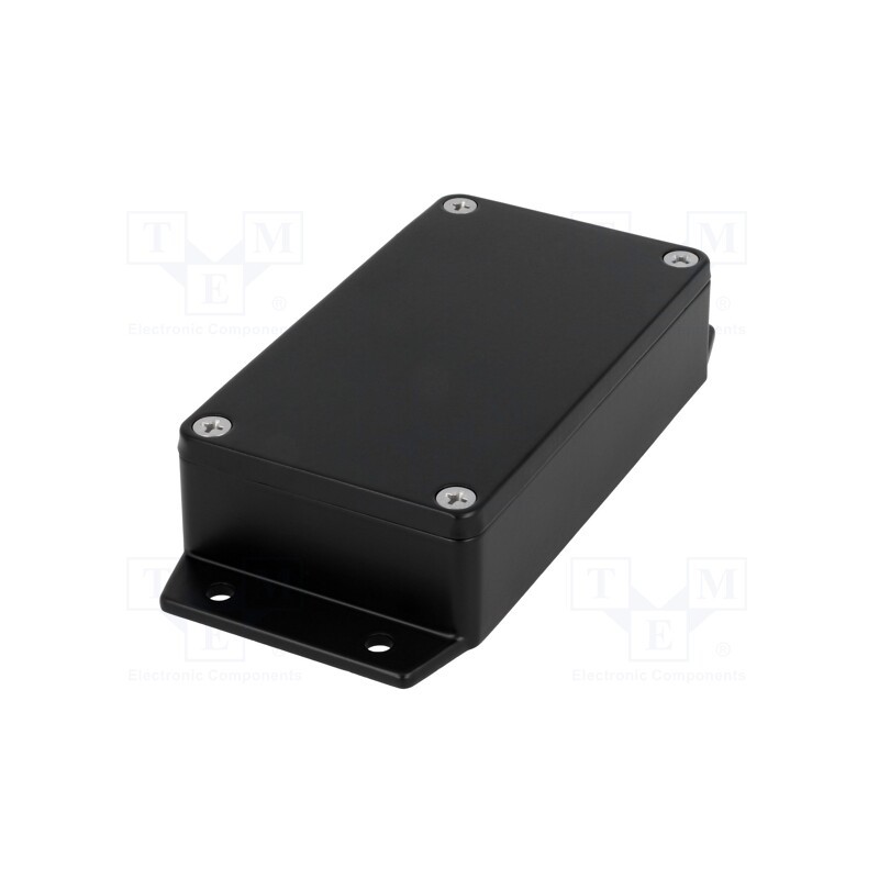 1 pcs x GAINTA - G106MFBK-IP67 - Enclosure: multipurpose, X: 65mm, Y: 115mm, Z: 30mm, aluminium, black