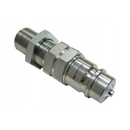 Hydraulic quick connector, long plug, m22x1, 5 studs