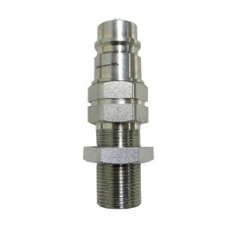 Hydraulic quick connector, long plug, m22x1, 5 studs