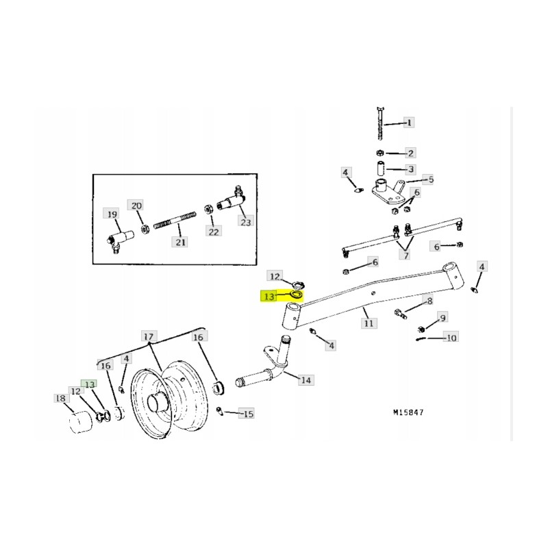 John Deere m41361 washer