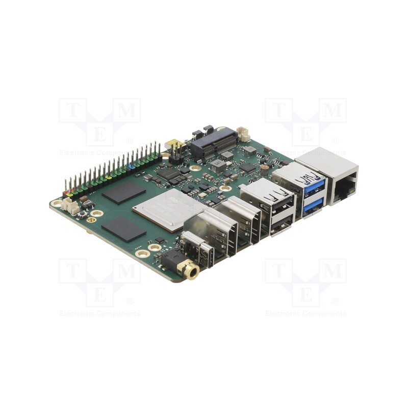 1 pcs x OKDO - ROCK 5B - 8GB - Single-board computer, 100.15x74.25mm, 5÷20VDC, LPDDR4, OS: none
