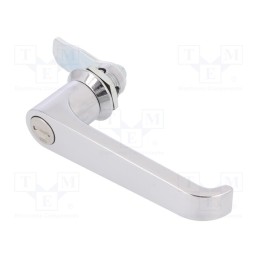 1 pcs x ROZTOCZE - 2.L18.001-18 - Lock, zinc and aluminium alloy, 18mm, chromium, Key code: 1333