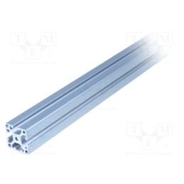 1 pcs x KRAFTBERG - K3030L1N-I6/1M - Connecting tubes, Width of the groove: 6mm, W: 30mm, H: 30mm, L: 1m