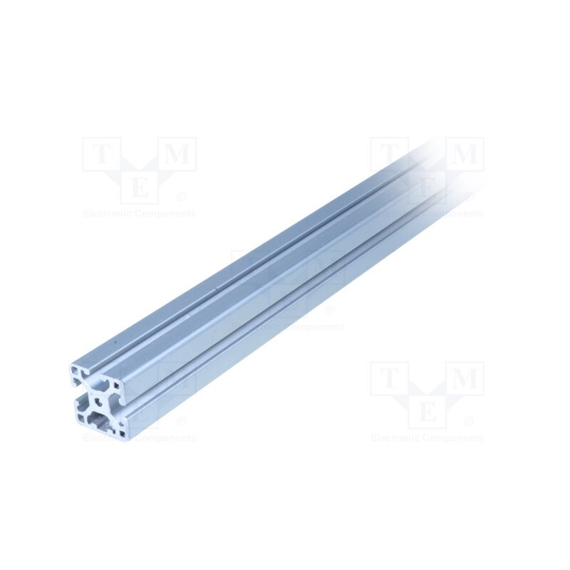 1 pcs x KRAFTBERG - K3030L1N-I6/1M - Connecting tubes, Width of the groove: 6mm, W: 30mm, H: 30mm, L: 1m