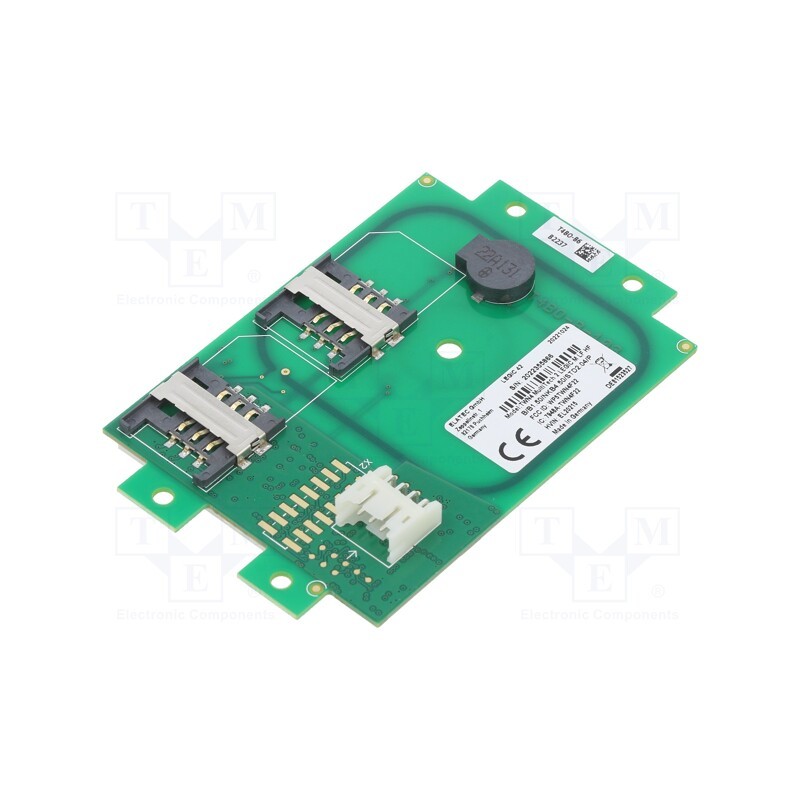1 pcs x ELATEC - T4BO-B6-P - RFID reader, 4.3÷5.5V, GPIO,I2C,RS232,TTL,USB, antenna, 140mA