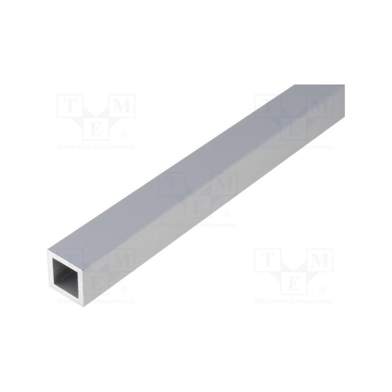 1 pcs x ELESA+GANTER - GN480.1-V10-100-AL-OS - Connecting tubes, S: 10mm, L: 100mm, aluminium, square