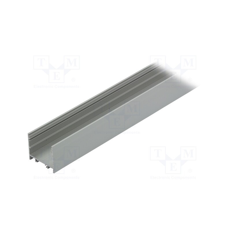 1 pcs x TOPMET - V3050020S - Profiles for LED modules, natural, L: 1m, VARIO30-02, aluminium