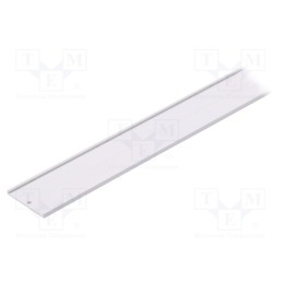 1 pcs x TOPMET - V3330001 - Cover, white, 1m, VARIO30-09, aluminium, for profiles,VARIO30-08