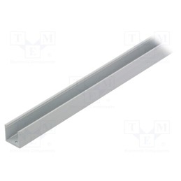 1 pcs x TOPMET - F1010001 - Profiles for LED modules, white, L: 1m, SMART16, aluminium