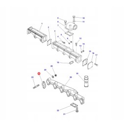 F119200100080 exhaust manifold gasket