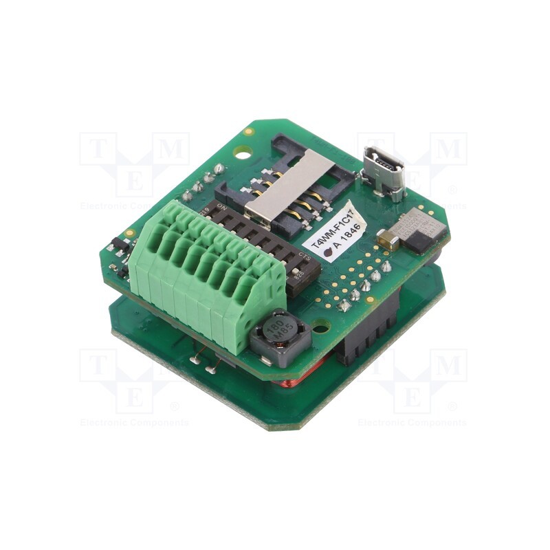 1 pcs x ELATEC - T4W2-F01C7-P - RFID reader, 4.3÷5.5V, Bluetooth Low Energy, antenna, 160mA