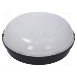 1 pcs x PAWBOL - D.3175CM -AS - Lamp: lighting fixture, PANDA, polycarbonate, E27, IP65, Ø: 280mm