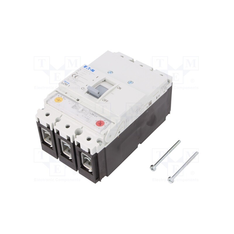 1 pcs x EATON ELECTRIC - LZMC1-A125-I - Power breaker, Poles: 3, screw type, Inom: 125A, LZM, IP20, -25÷70°C